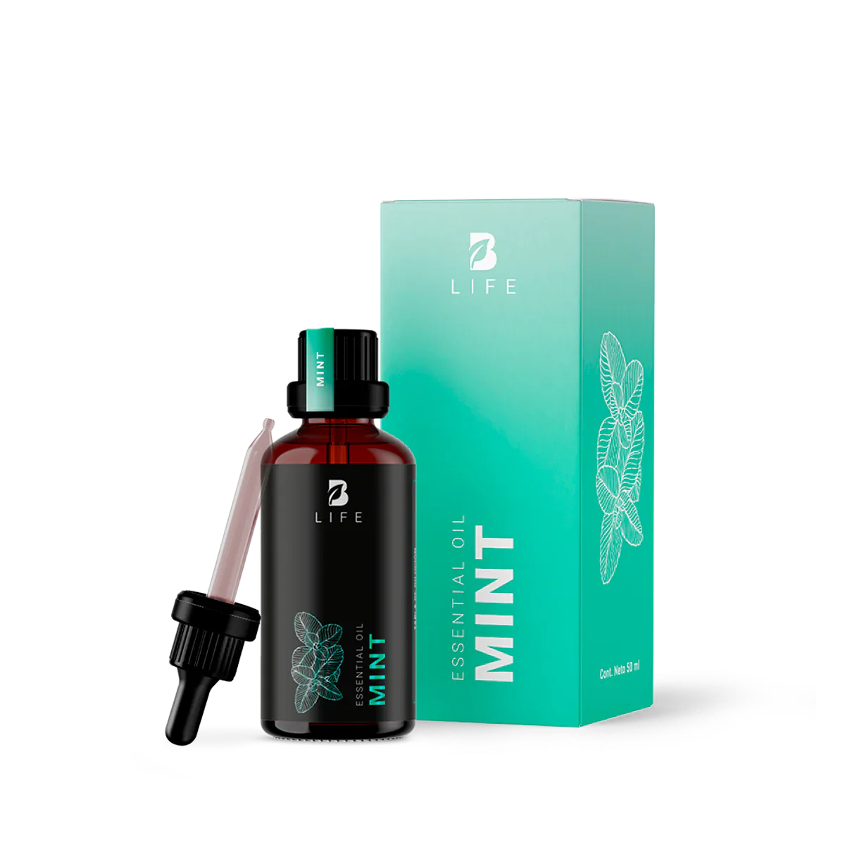 Aceite Esencial de Menta Refrescante para Bienestar y Vitalidad