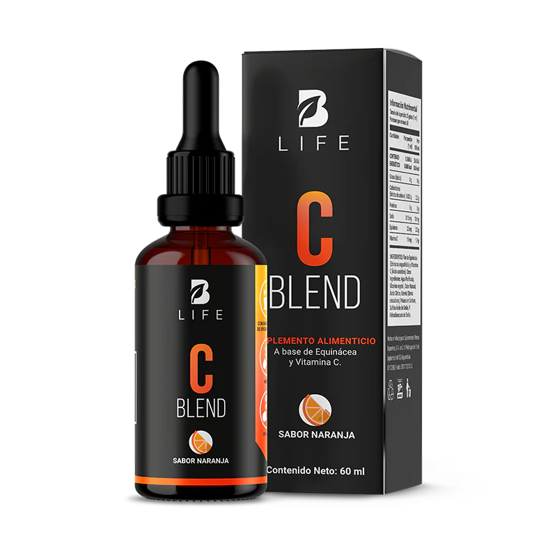 C Blend Drops: Suplemento Líquido Energizante para Bienestar Total