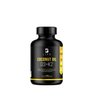 Aceite de Coco con Vitamina D3 y K2, Potenciador de Salud Ósea y Inmunológica