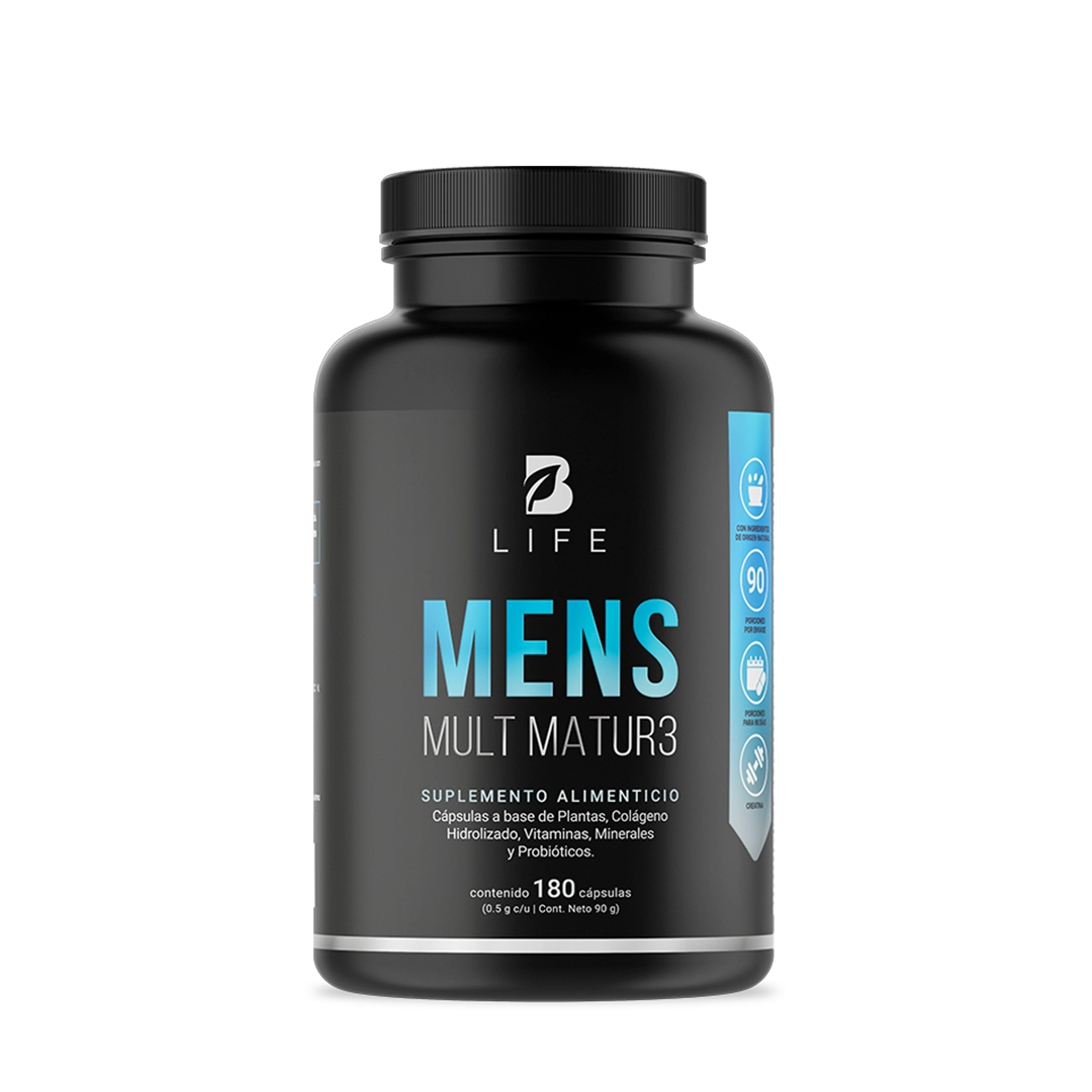 Mens Mult Matur3 - Multivitamínico Avanzado para Hombres Madurados