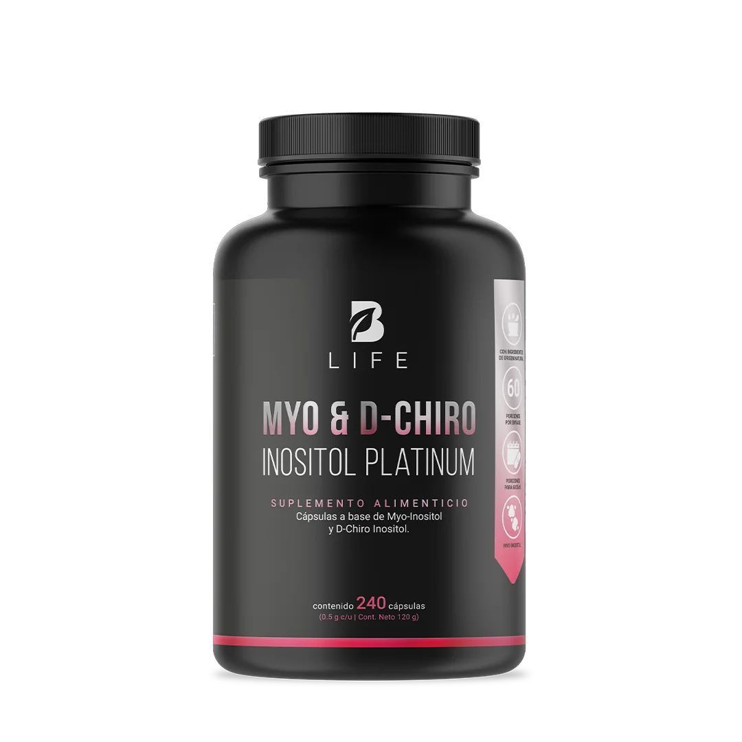 Myo & D-Chiro Inositol Platinum para el Equilibrio Hormonal Óptimo