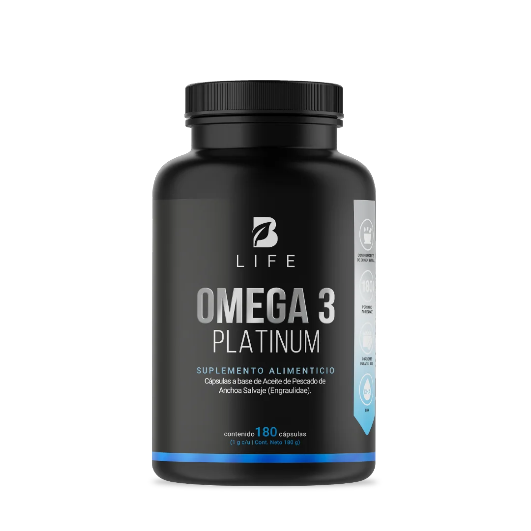 Omega Platinum Blend Premium para Salud y Vitalidad Optimal