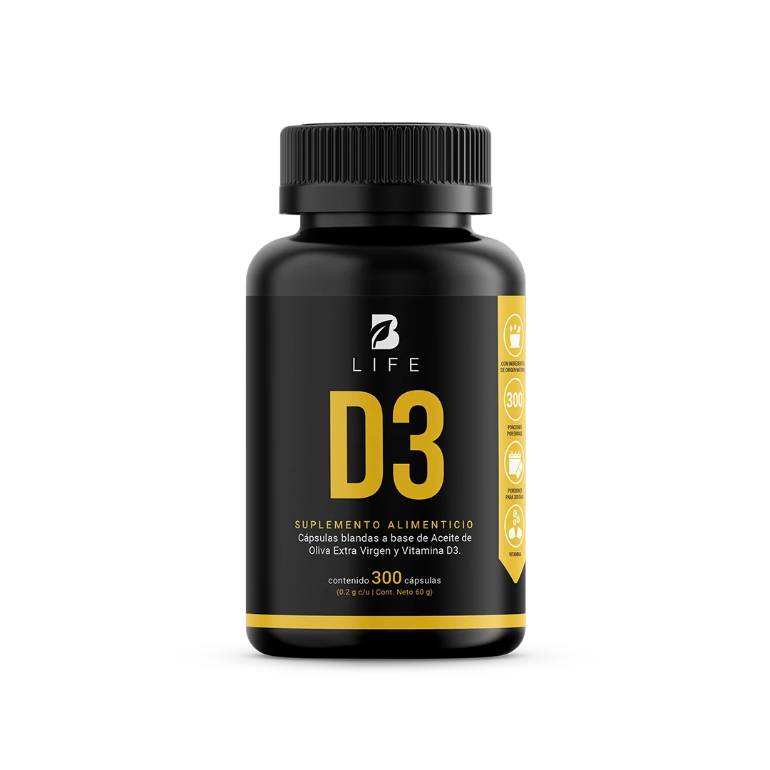 Vitamina D3 Esencial para Huesos Fuertes y Saludable Inmunidad