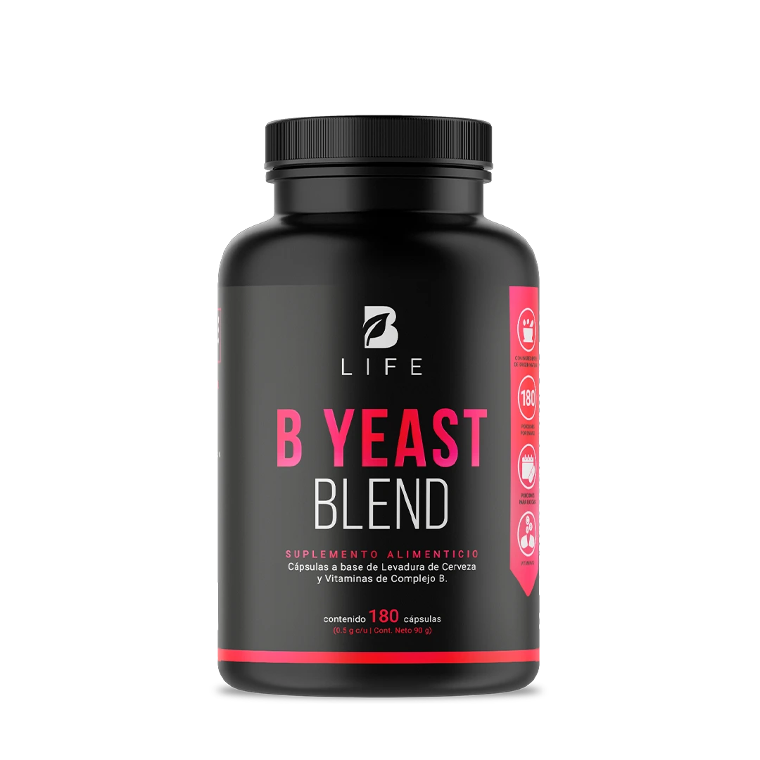 Complejo B Yeast Blend 500 mg – Energía Vital y Bienestar Ocupacional