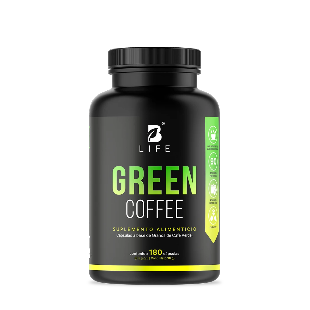Café Verde 1000 mg para Energía y Pérdida de Peso Natural