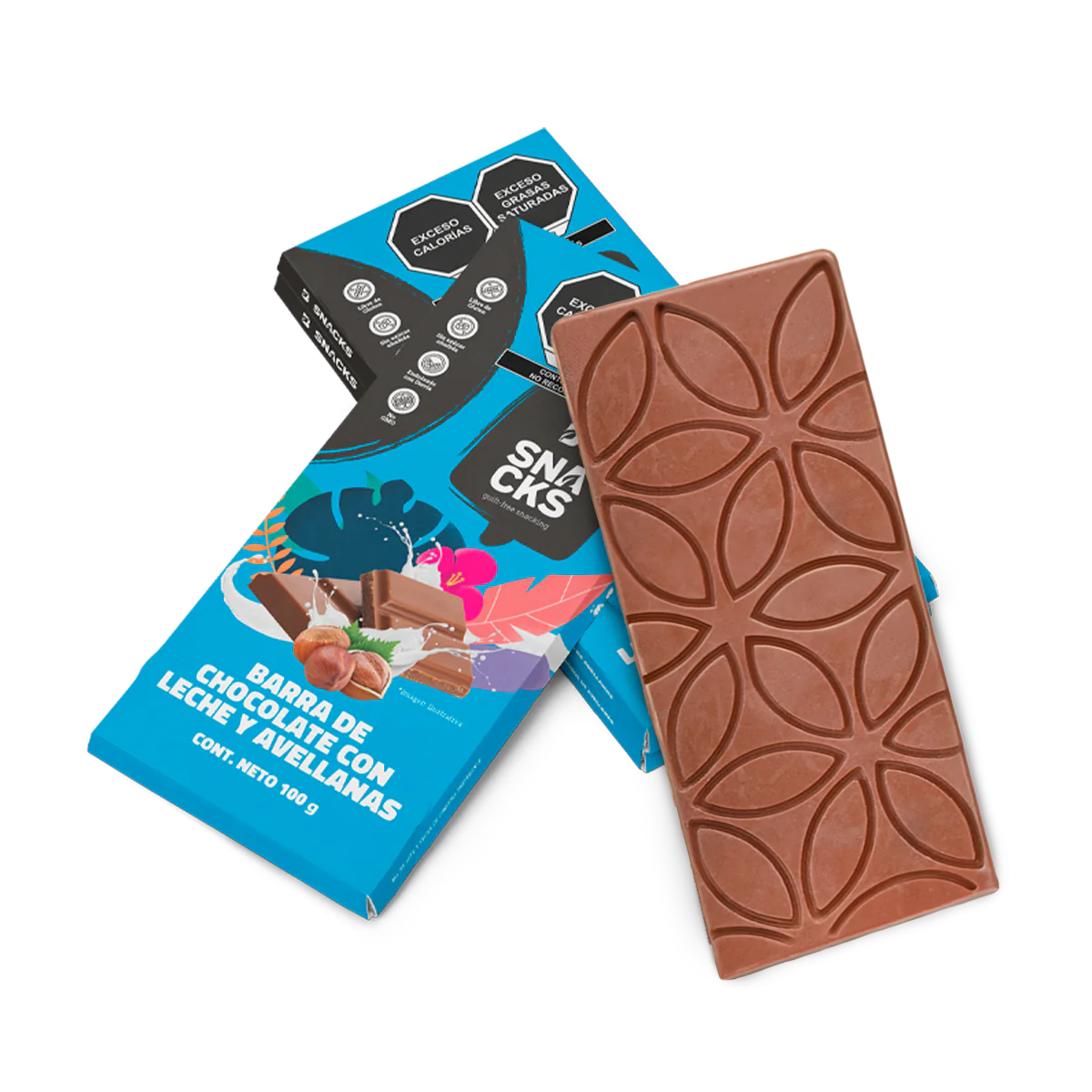 Chocolate con Leche y Avellanas Gourmet 100 g