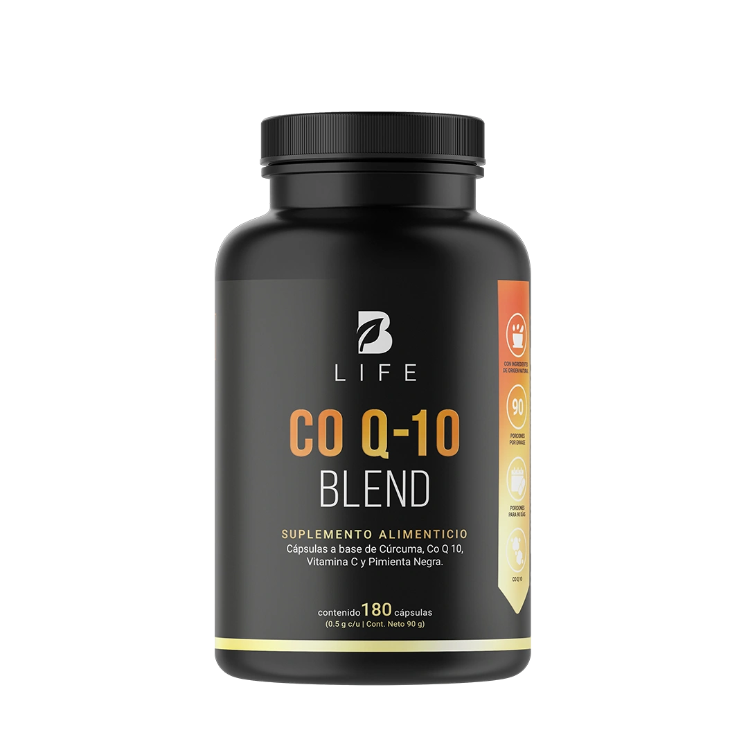 Coenzima Q10 Complex 500 mg para Energía y Vitalidad Potenciada