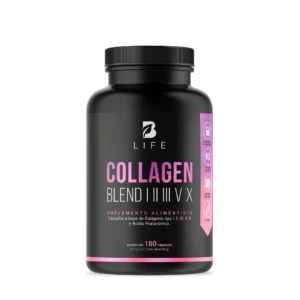 Mezcla de Colágeno con 5 Tipos - 500 mg para una Piel Firme y Saludable