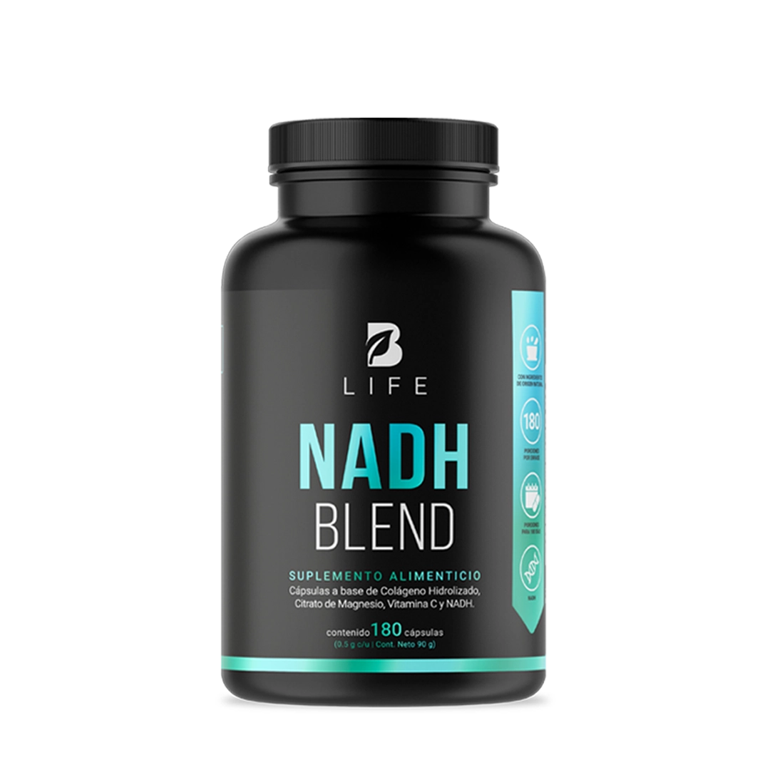 NADH Blend 500 mg - Energía Vital y Enfoque Mental Potenciado