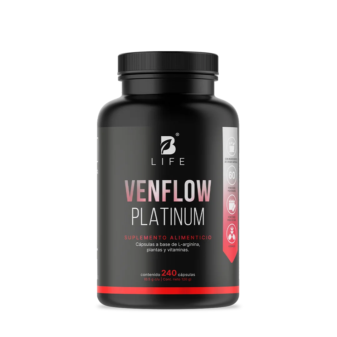 Venflow Platinum: Suplemento Avanzado para una Circulación Óptima y Bienestar Integral
