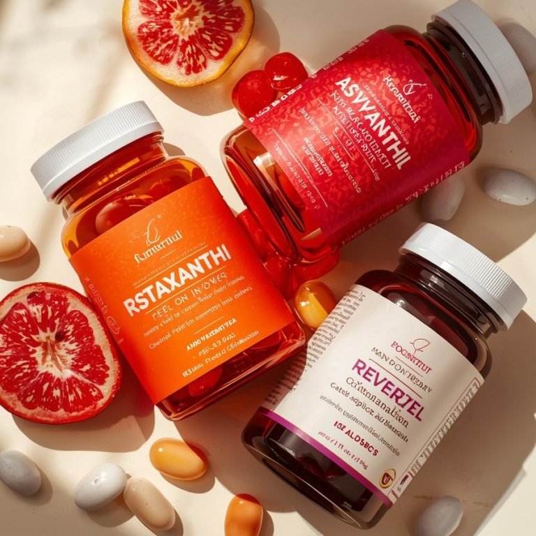 Astaxantina vs Resveratrol suplementos