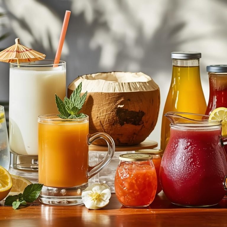 BEBIDA AGUA DE LIMON, AGUA D COCO, CALDO DE HUESO, JUGOS