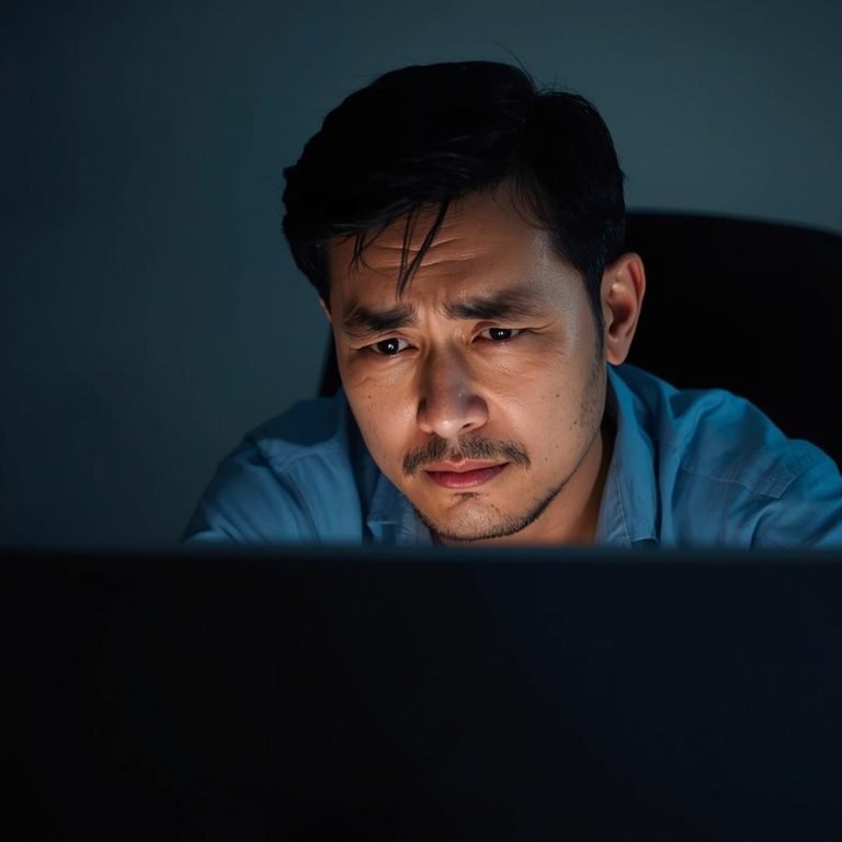 IMAGEN DE UN HOMBRE CANSADO