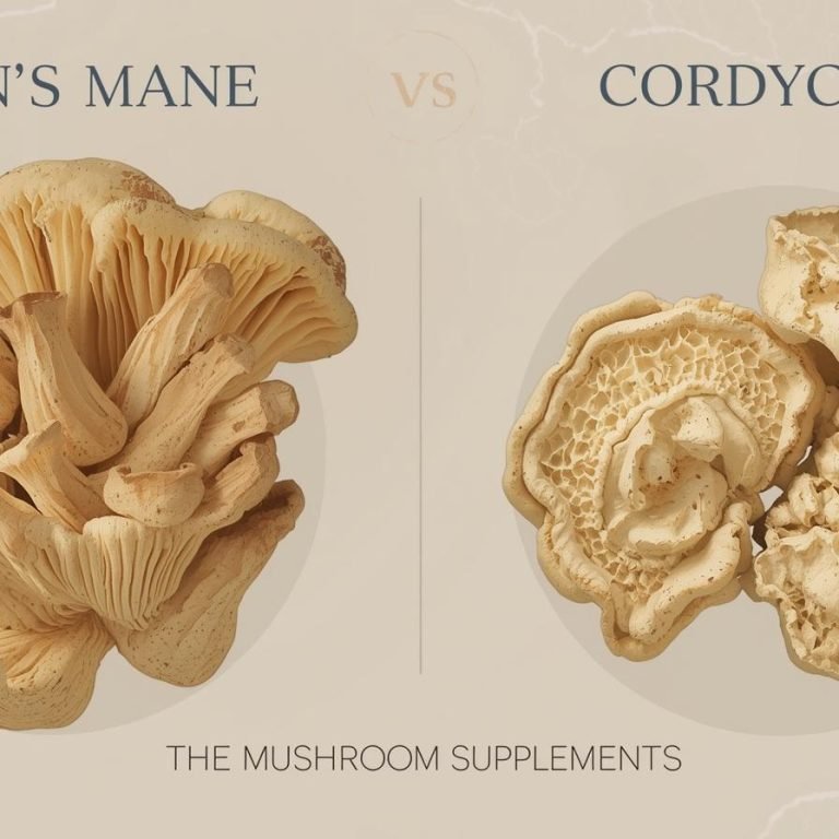 Melena de León vs Cordyceps_ El Hongo suplementos