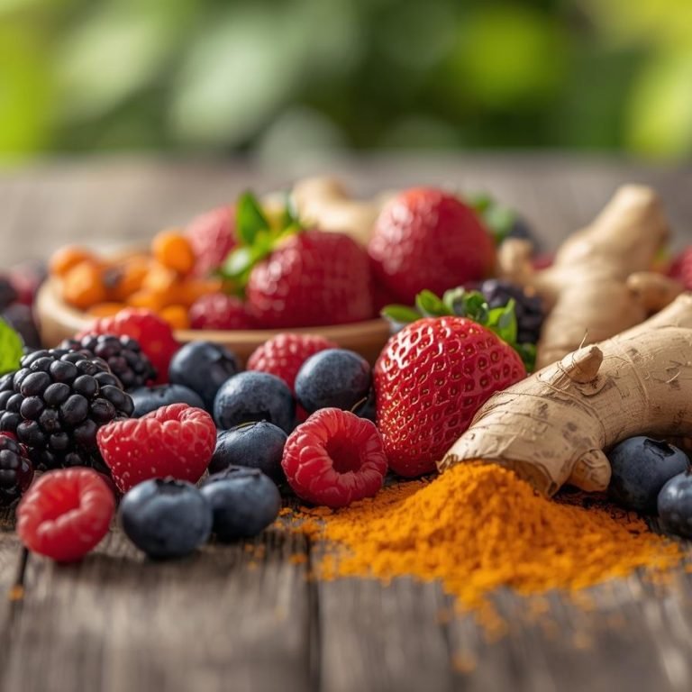 dame frutos o raices antioxidantes