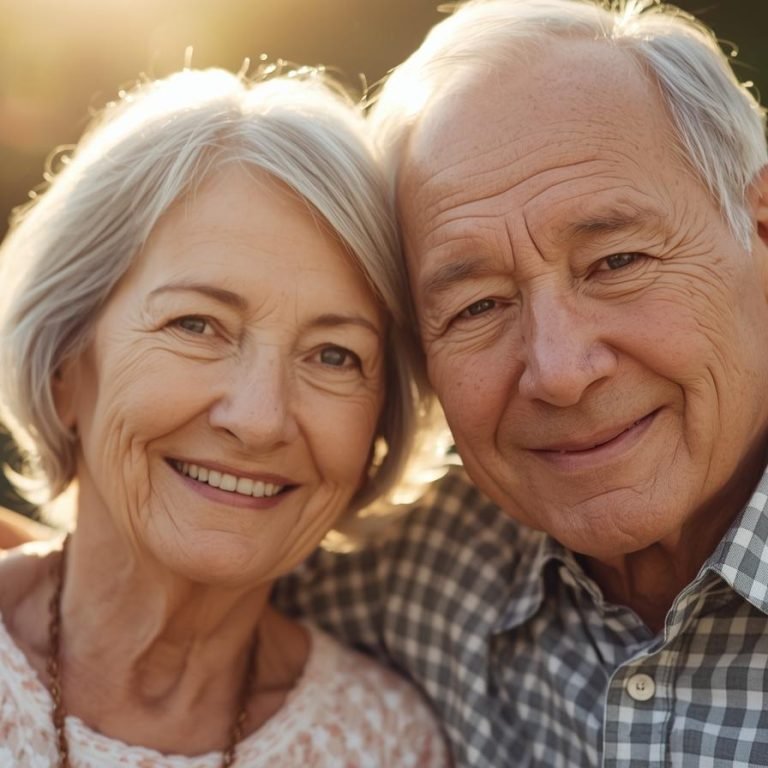 pareja longeva y sana