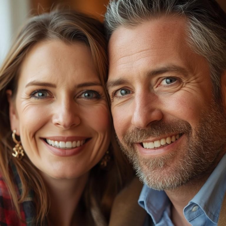 pareja plena de 35 años