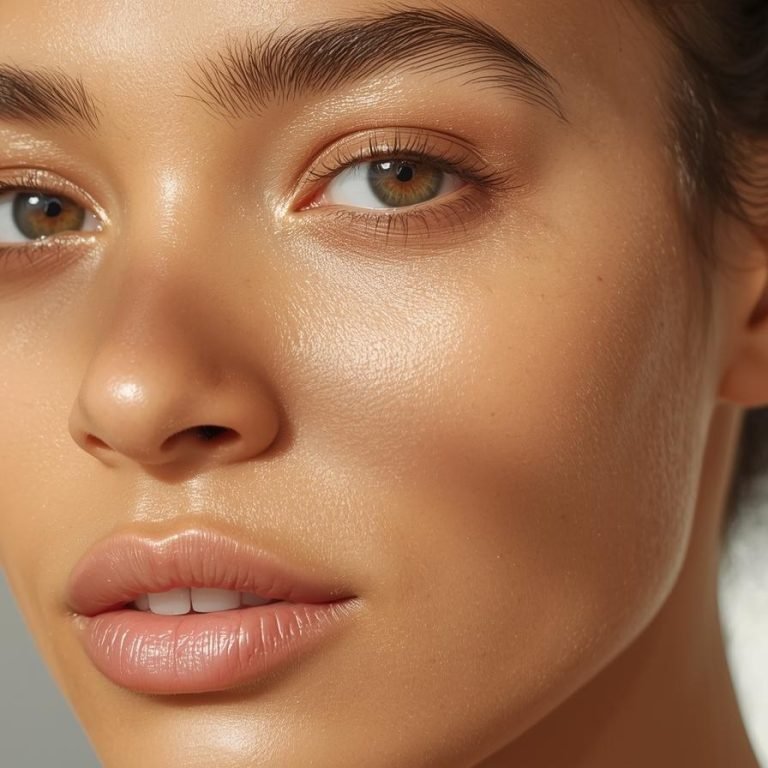 piel radiante sin maquillaje