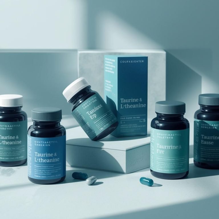 suplementos de Taurina y L-teanina_