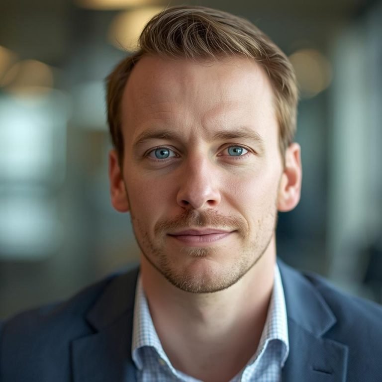 un hombre con su mente despejada y libre en un dia de trabajo (1)