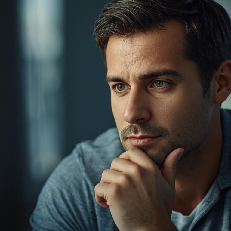 un hombre con su mente despejada y libre en un dia de trabajo (2)