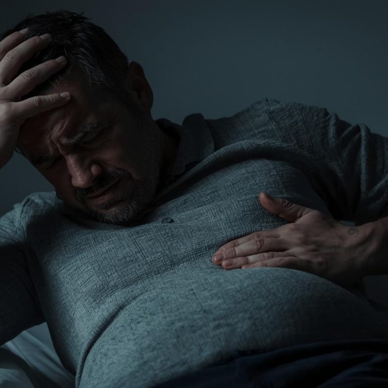 un hombre hemos estado en esa situación, atrapados en la sensación de pesadez en el abdomen y falta de energía.